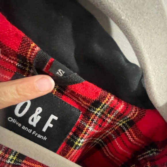 ❤️ Olive and Frank❤️ Women's Black Zip Up FOREVER Bomber Jacket Size S - Picture 2 of 8